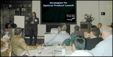 Strategies for Optimal Product Launch presentation, 19 July 2005