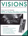 Visions magazine cover, January 2004